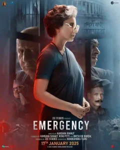 Poster of Emergency Movie